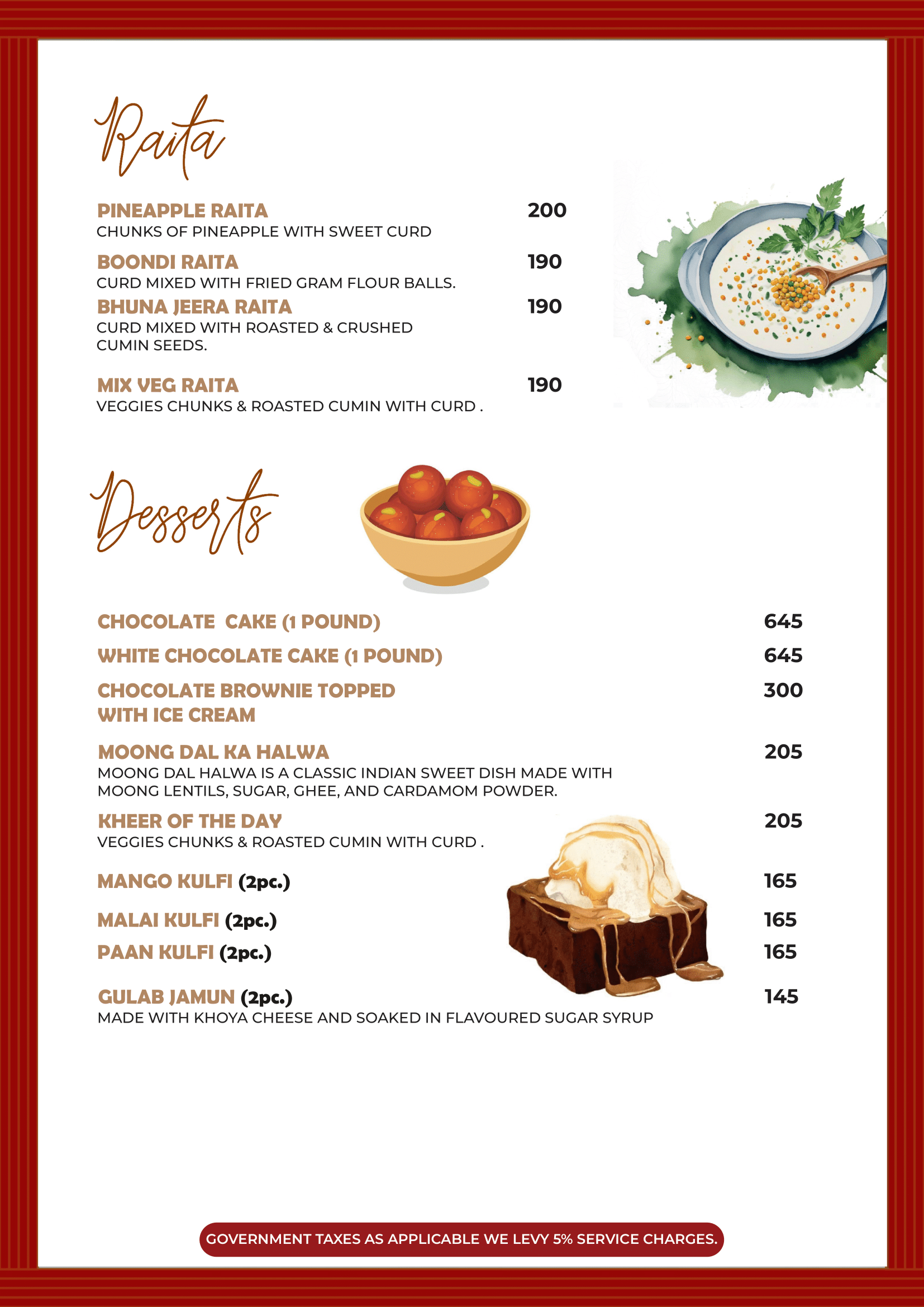 new menu amabala wine color 17th sep 09